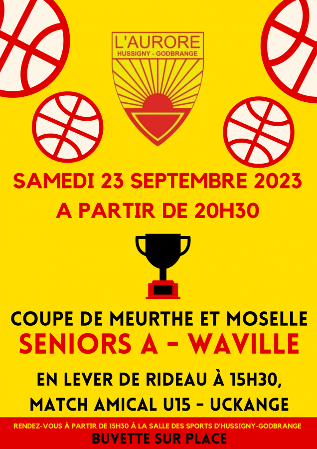 PREMIER MATCH OFFICIEL DE LA SAISON CE WEEKEND